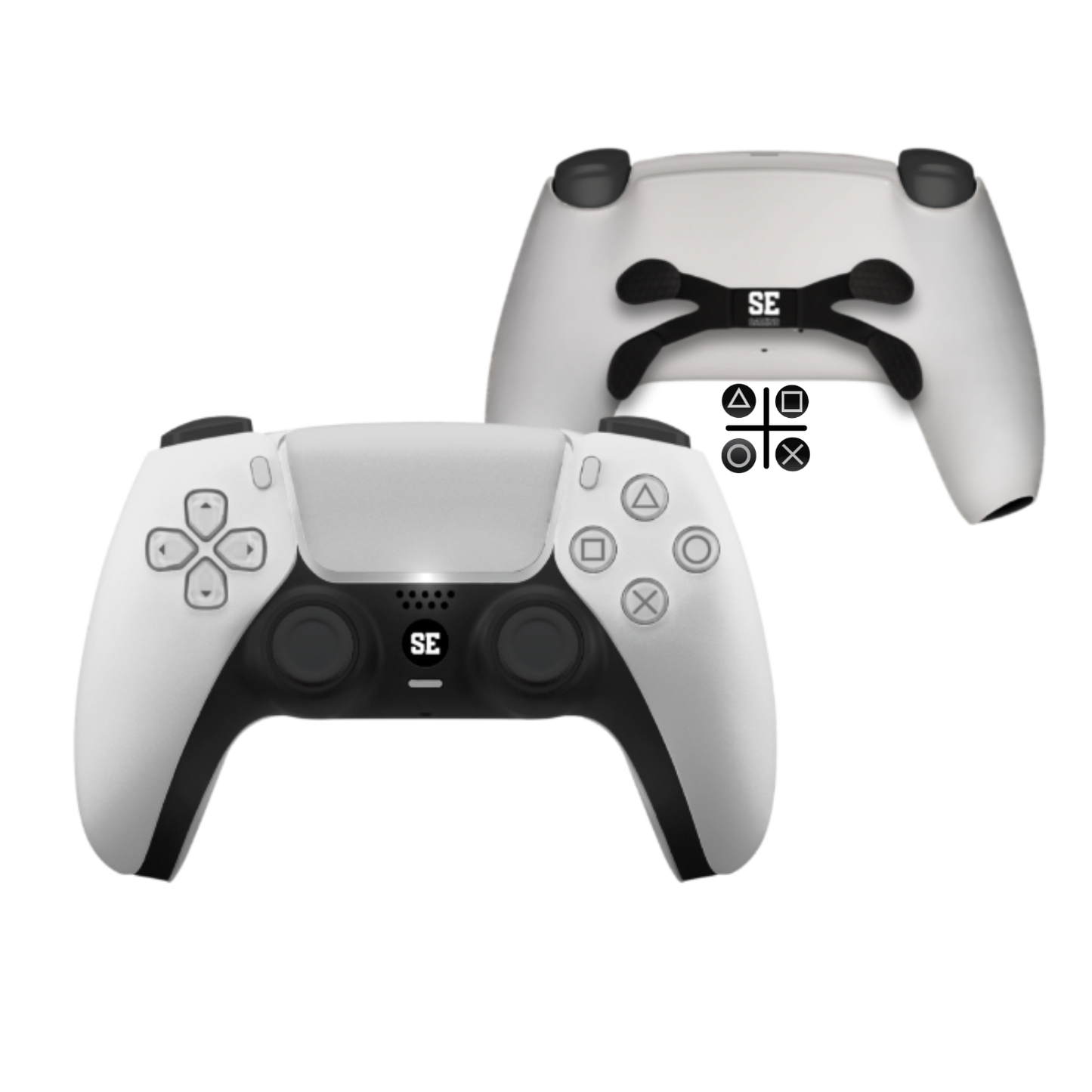 PS5 Custom Controller mit TMR Sticks | 4er Paddles | Triggerstops