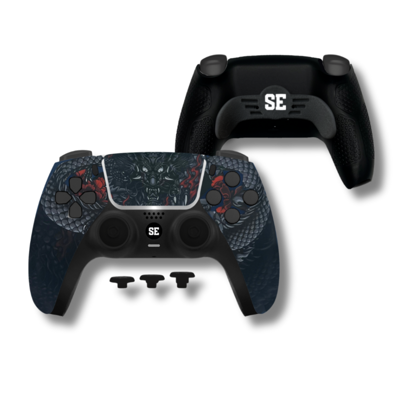 PS5 SEG Custom Controller Black Devil