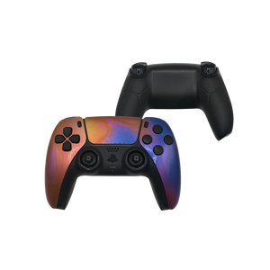 PS5 Custom Controller | Purple Red Swirl V2.1