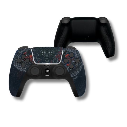 PS5 SEG Custom Controller Black-Devil