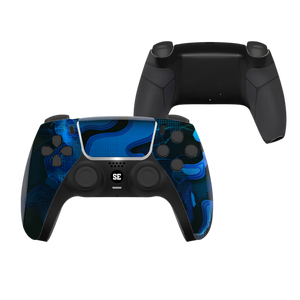 SEG PS5 Custom Controller | Blue Camouflage