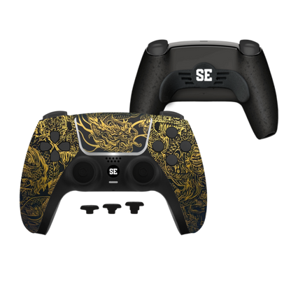 Gold Dragon | SEG PS5 Custom Controller
