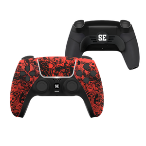 SEG PS5 Custom Controller | Red Skull