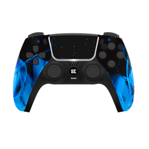 SEG PS5 Custom Controller | Blue Fire