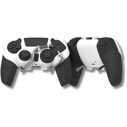 EXknight Leverback FPS Paddles Attachment, Back Buttons Gaming Paddles für PS5 Controller (Weiß)