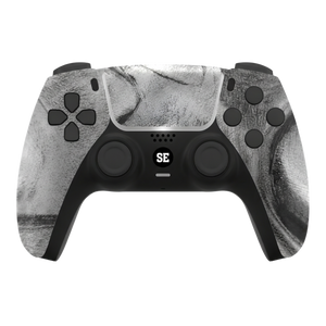 SEG PS5 Custom Controller | Silver Wave