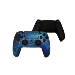 PS5 Custom Controller | SEG Glossy Blue Nebula V2